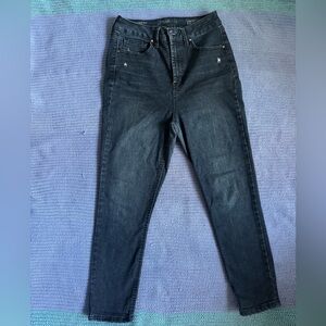 Dark Wash Skinny Jeans for Women